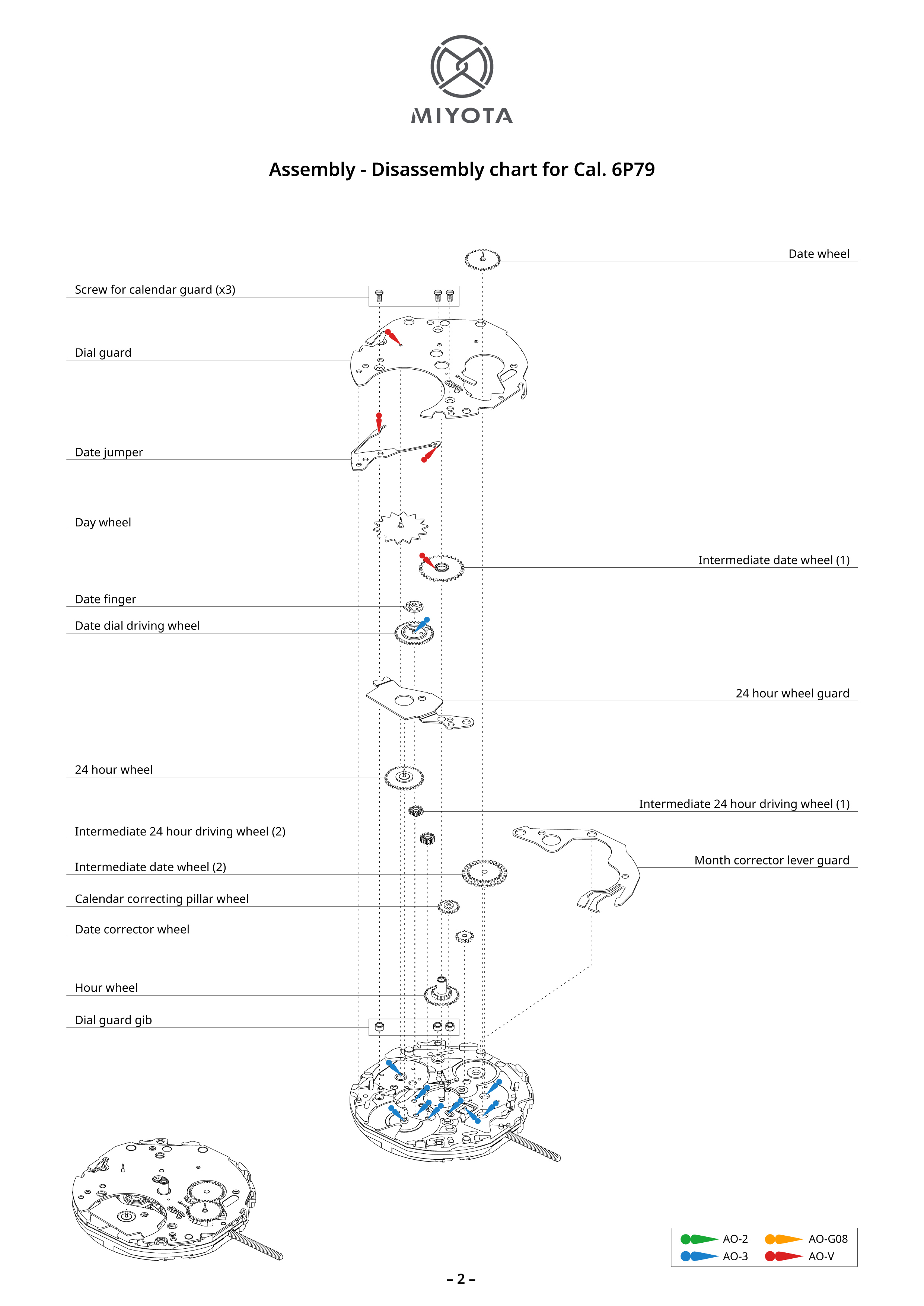 6P79 Multi-Function｜Movements｜MIYOTA MOVEMENT