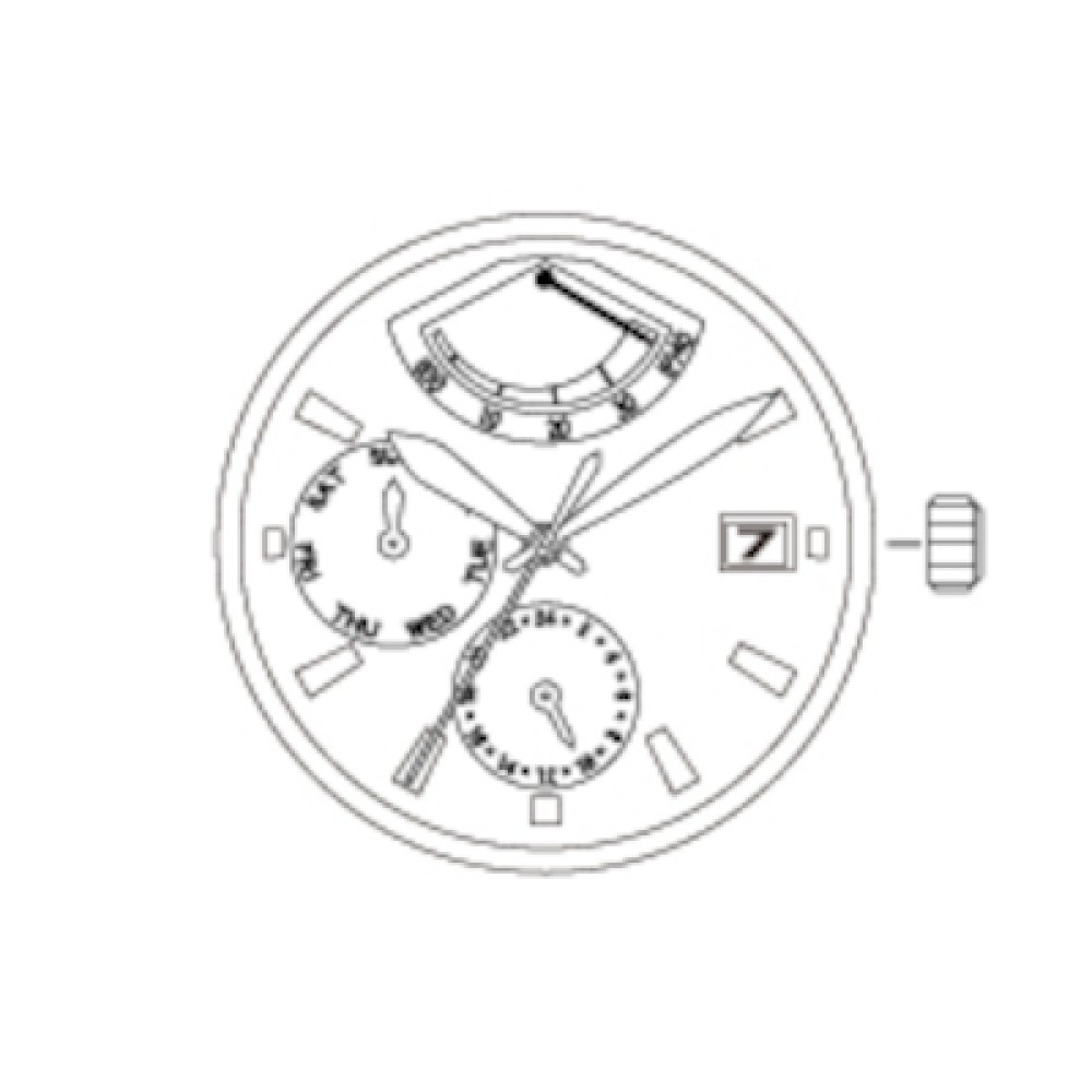 9110 Premium Automatic｜Movements｜MIYOTA MOVEMENT