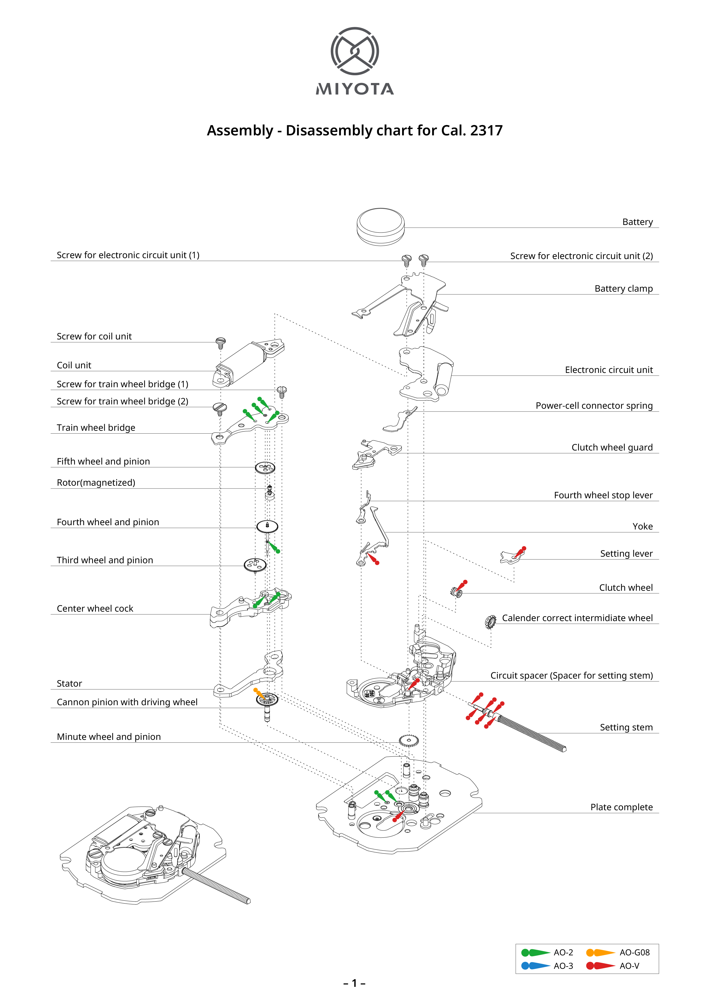 2317 Standard｜Movements｜MIYOTA MOVEMENT