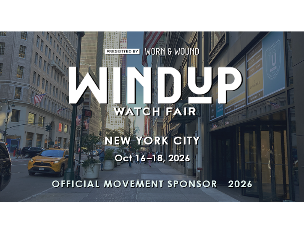 MIYOTA will be exhibiting at WINDUP Watch Fair in NYC 2026